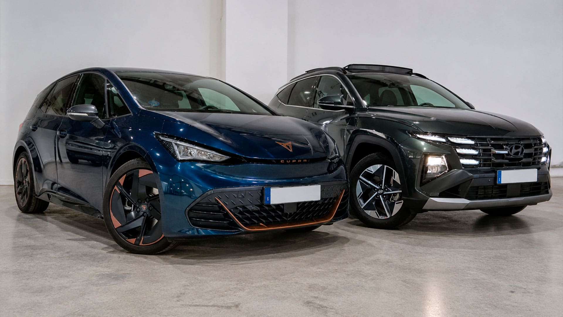 Coche eléctrico o híbrido.